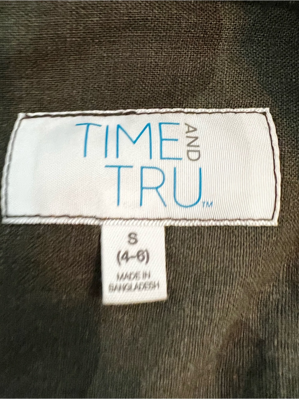 NWOT Time and Tru Olive Green Camo Utility Jacket - Picture 9 of 10